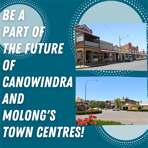Be A Part Of The Future Of Molong And Canowindra S Town Centres Cabonne Council