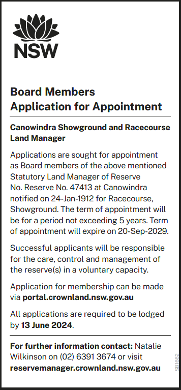 Canowindra showground